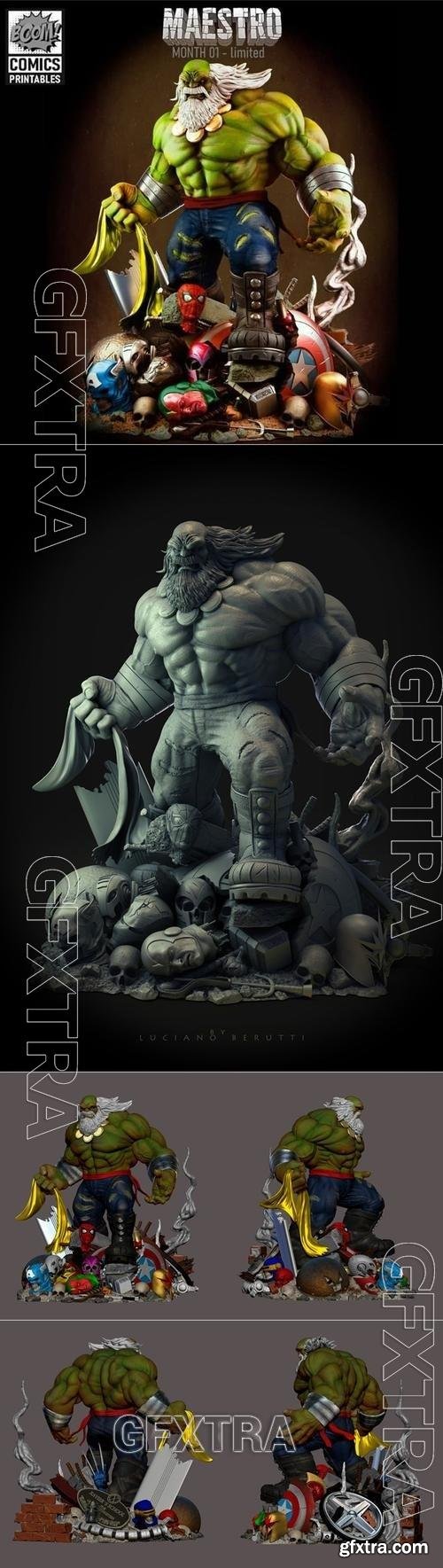 Maestro Hulk 3D