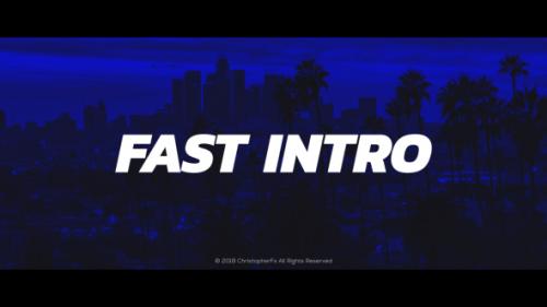 Videohive - Fast Intro - 21283504