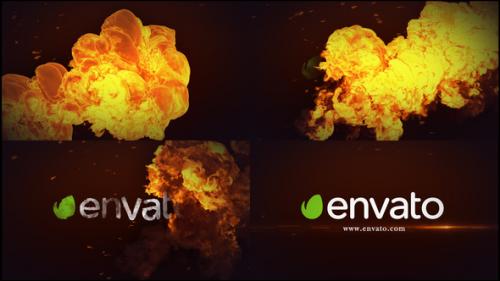 Videohive - Fire Reveal - 23342666
