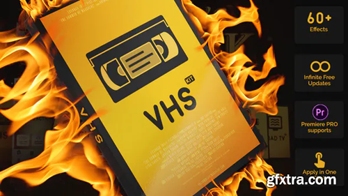 Videohive VHS Kit | Big Pack of VHS Presets for After Effects 25595527