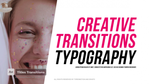 Videohive - Titles Transitions \ After Effects - 30619742