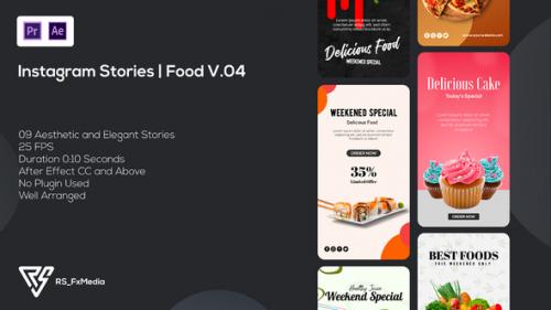 Videohive - Instagram Stories | Food Promo V.04 | Suite 28 | MOGRT - 38906302