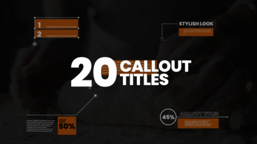 Videohive - Callout Titles - 38960036