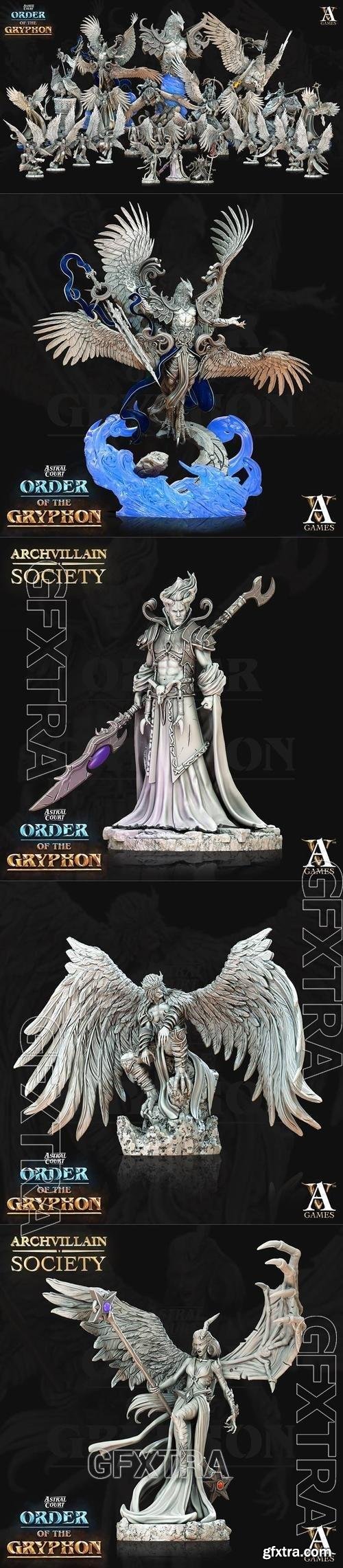 Archvillain Games - Astral Court - Order of the Gryphon 3D