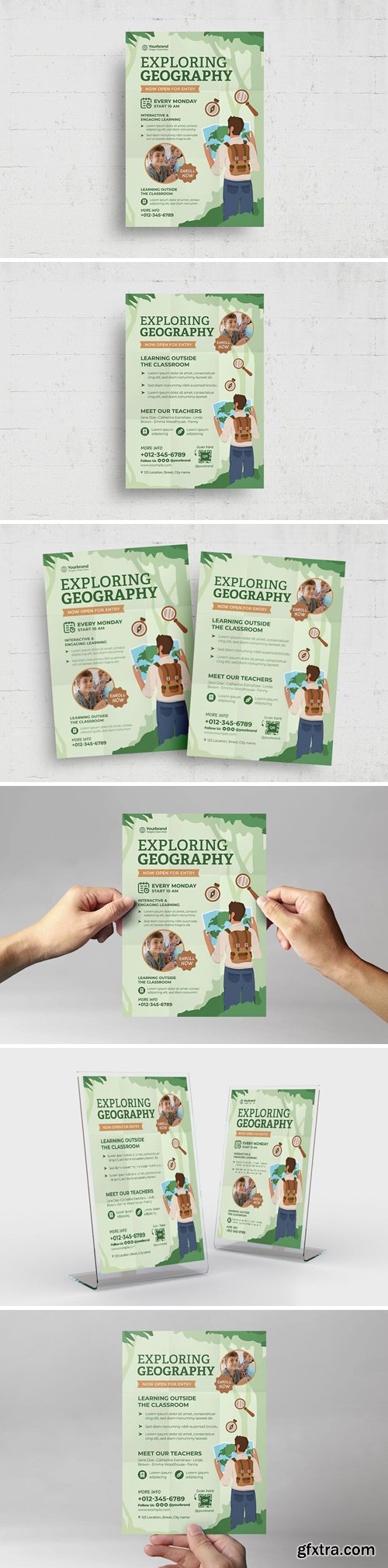 Geography Summer Camp Flyer 9YLWJST