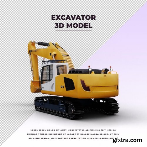 Excavator tractor