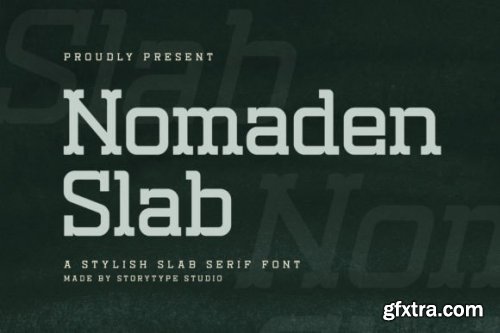 Nomaden Slab Font