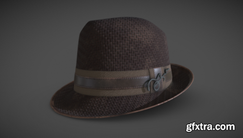 Men\'s brown hat