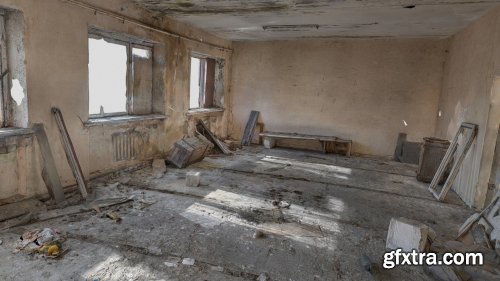 Derelict Soviet Factory Room