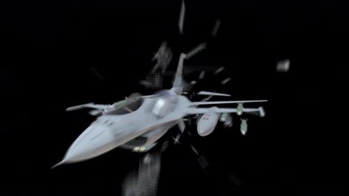Videohive - Jet Fighter 4k - 38930735