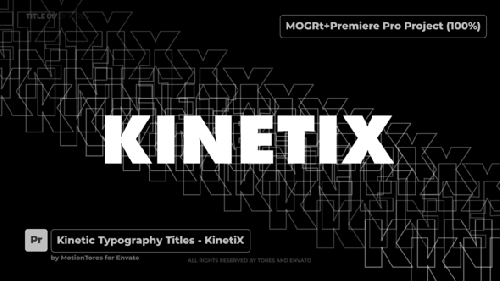 Videohive - Kinetic Typography Titles - KinetiX \ Premiere Pro - 30507315