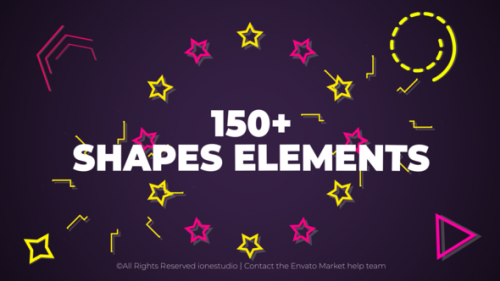 Videohive - 150+ Shape Elements for Premiere Pro - 38961270