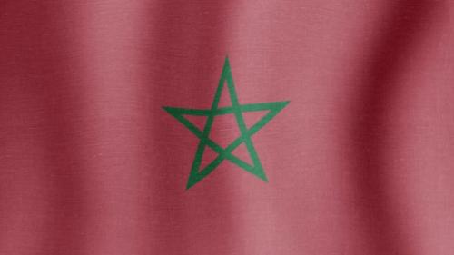 Videohive - The National Flag of Morocco - 38995370