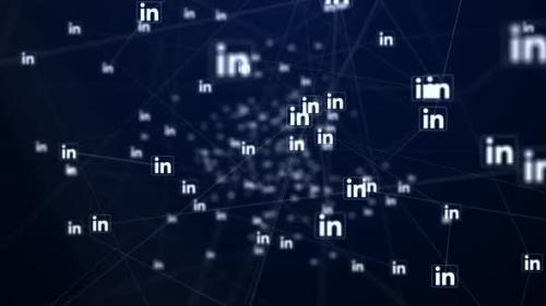 Videohive - Linkedin Icon Connection Network 2 - 39003468