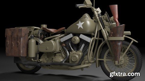 Create Captain America\'S Motorcycle With Blender