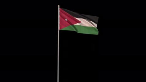 Videohive - Jordan flag - 38994408