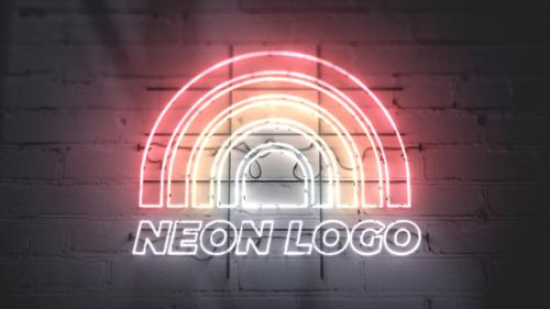 Videohive - Neon Logo - 39035658