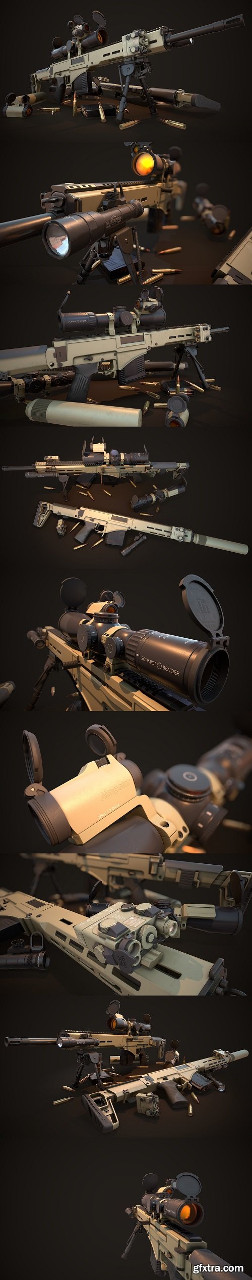 Chukavin SVC-h semi-automatic sniper