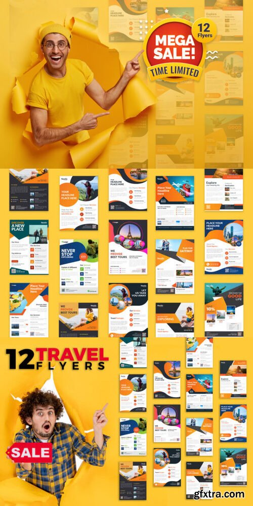 12 Travel & Tourism Flyer