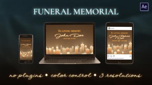 Videohive - FUNERAL MEMORIAL - 39104856