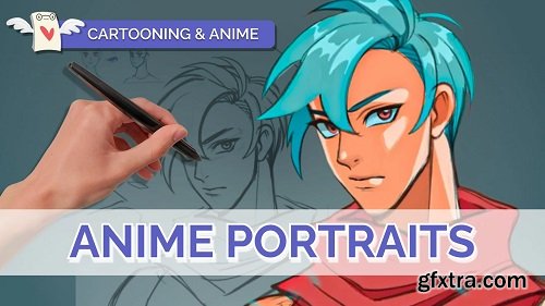 How to Draw Anime Faces and Character Portraits Using Limited Colour