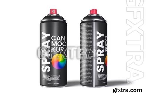 Spray Can Mockup 6ZUNE79