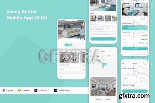 Home Rental Mobile App UI Kit WY8UNBY