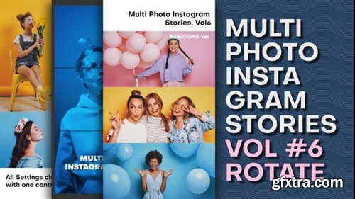 Videohive Multi Photo Instagram Stories. Vol6 ROTATE 39216685