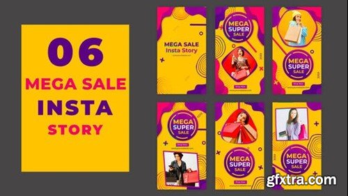 Videohive Mega Super Sale Instagram Stories Pack 39216908