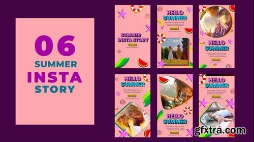 Videohive Summer Coming Instagram Stories Pack 39216243