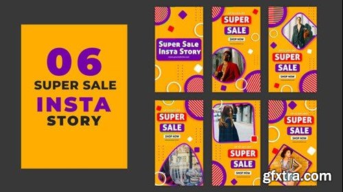Videohive Biggest Super Sale Instagram Stories Template 39216259
