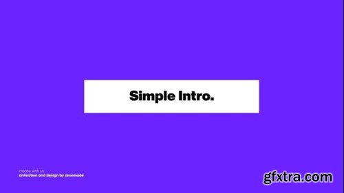 Videohive Simple Intro 39228380