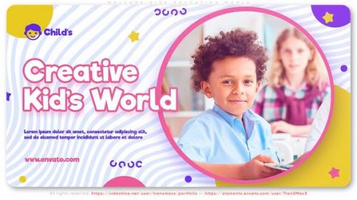 Videohive - Welcome Kids Education World - 39149511