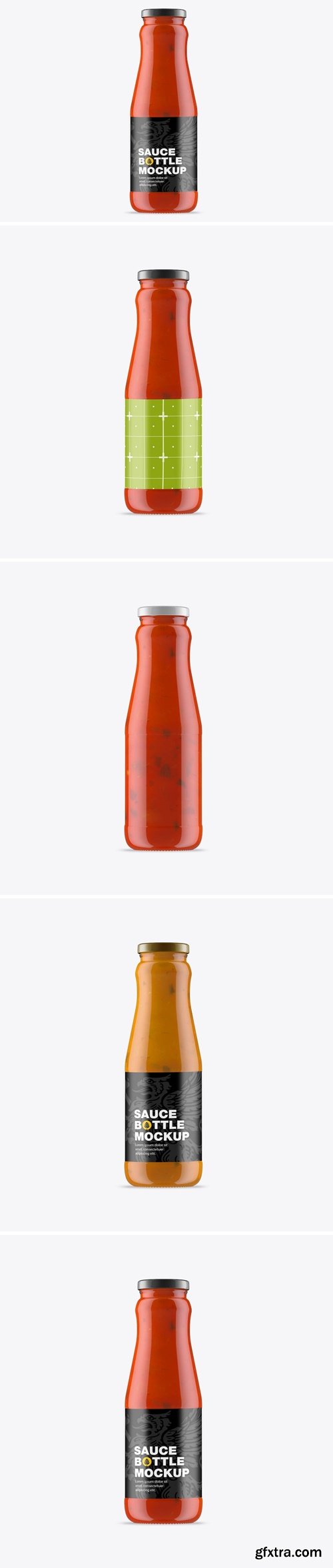 Sauce Bottle Mockup XL8PPLR