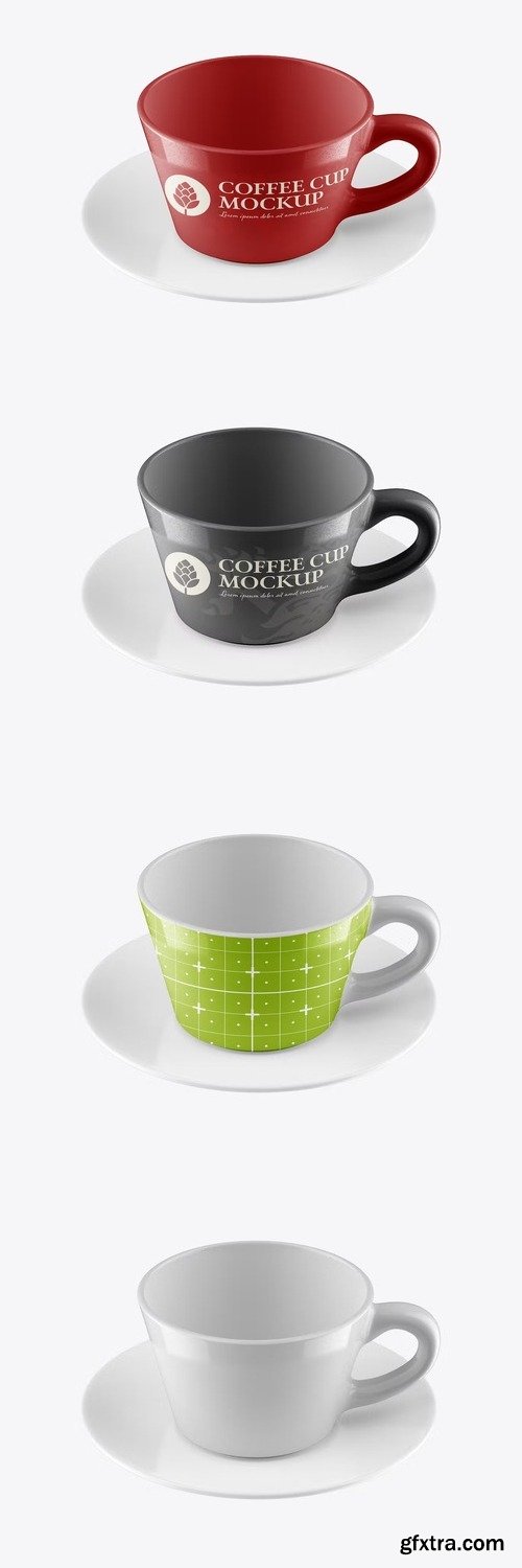 Colorfull Coffee Cup Mockup