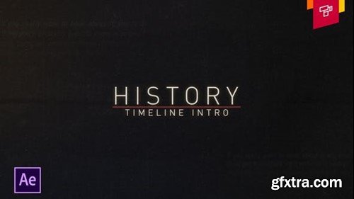 Videohive History Timeline Intro 39238947