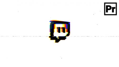Videohive - Glitch Logo - 39200383