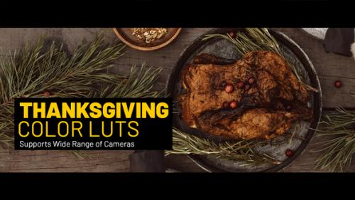 Videohive - Thanksgiving LUTs for Final Cut - 39108462