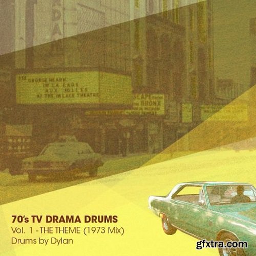 Dylan Wissing 70\'s TV DRAMA DRUMS Vol 1 The Theme (1973 Mix) WAV