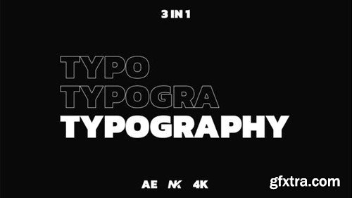 Videohive Typography 39432073