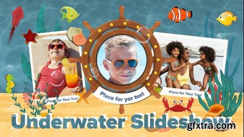 Videohive Underwater Children\'s Slideshow 39457557