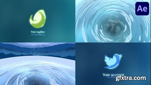 Videohive Water Swirl Logo for After Effects 39457226