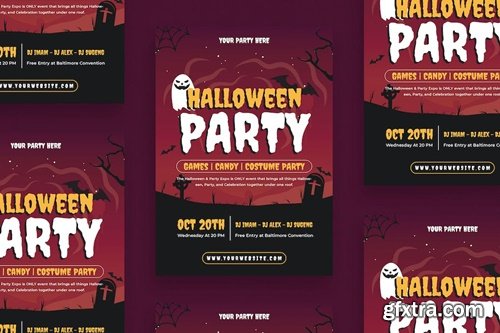 Halloween Party - Flyer LS6RLCQ
