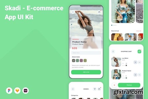 Skadi - E-commerce App UI Kit BMTNVYU