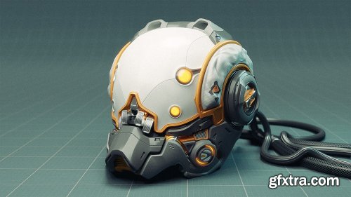 Blender Market - Modeling a Scifi Helmet in Blender 2.8 by Rachel