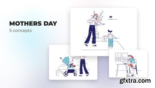 Videohive Mothers day - Flat concepts 39472927