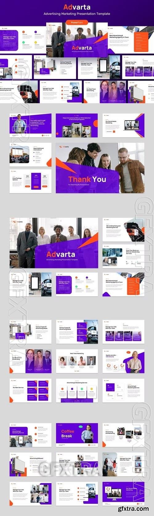Advarta - Advertising Marketing PowerPoint 25DBUFS