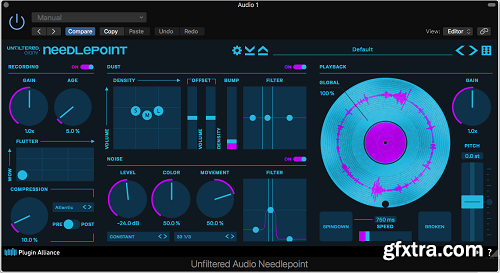 Unfiltered Audio Needlepoint v1.0.0
