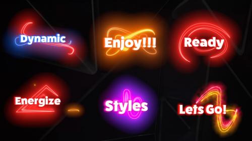 Videohive - Neon Text Animation - 39412118