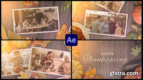 Videohive Thanksgiving Day Slideshow Opener for After Effects 39478276